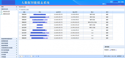 德陽某運(yùn)營(yíng)商大數(shù)據(jù)智能報(bào)表系統(tǒng)